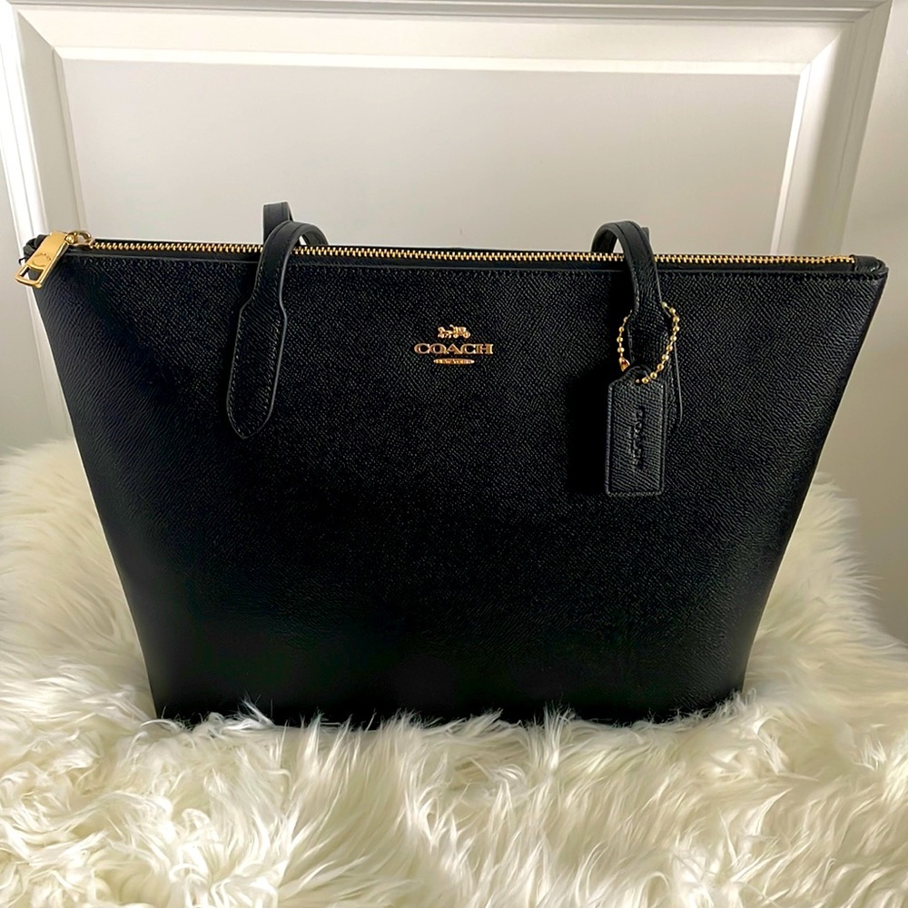 Black Coach Tote.